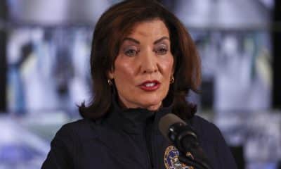 Foto de archivo de gobernadora de la Nueva York, Kathy Hochul. EFE/SARAH YENESEL