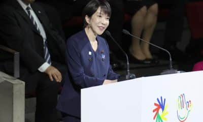 Imagen de archivo tomada en Tokio, Japón, el 15 de noviembre de 2025 que muestra a la primera ministra nipona, Sanae Takaichi. EFE/EPA/JAPAN POOL JAPAN OUT EDITORIAL USE ONLY