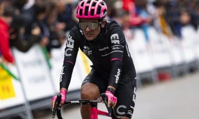 El ciclista ecuatoriano Richard Carapaz en una fotografía de archivo. EFE/Siu Wu
