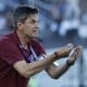 El entrenador de Lanús, Mauricio Pellegrino, este sábado en la final de la Copa Sudamericana entre su equipo y el Atlético Mineiro en el estadio Defensores del Chaco, en Asunción (Paraguay). EFE/ Mauricio Dueñas Castañeda
