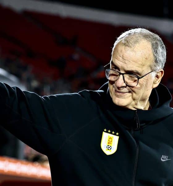 El entrenador de Uruguay, Marcelo Bielsa. Imagen de archivo. EFE/ Osvaldo Villarroel
