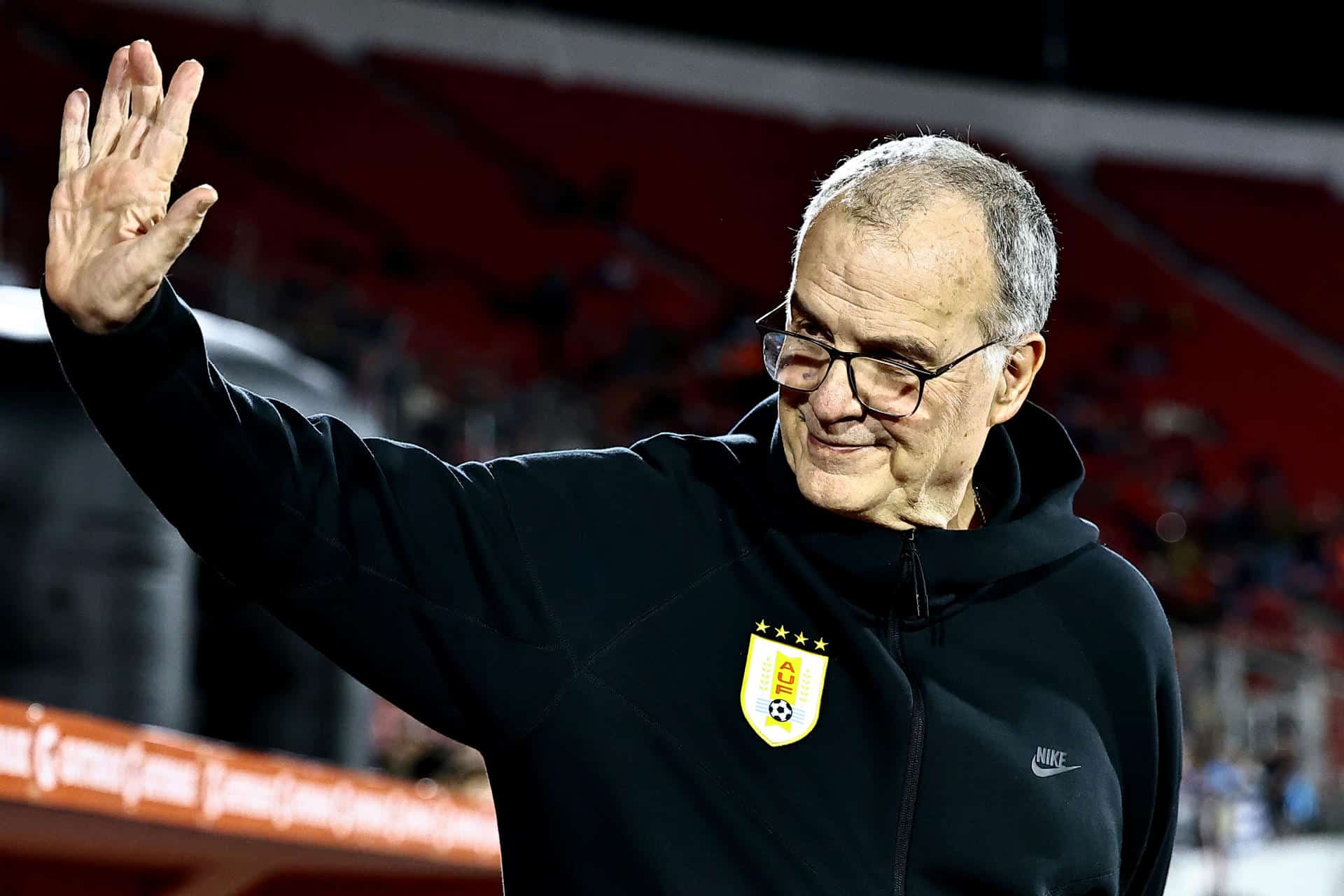 El entrenador de Uruguay, Marcelo Bielsa. Imagen de archivo. EFE/ Osvaldo Villarroel