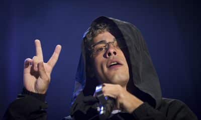 Fotografía de archivo donde aparece el rapero argentino Trueno. EFE/Villar López