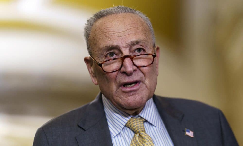 El senador demócrata Chuck Schumer en una foto de archivo. EFE/EPA/WILL OLIVER