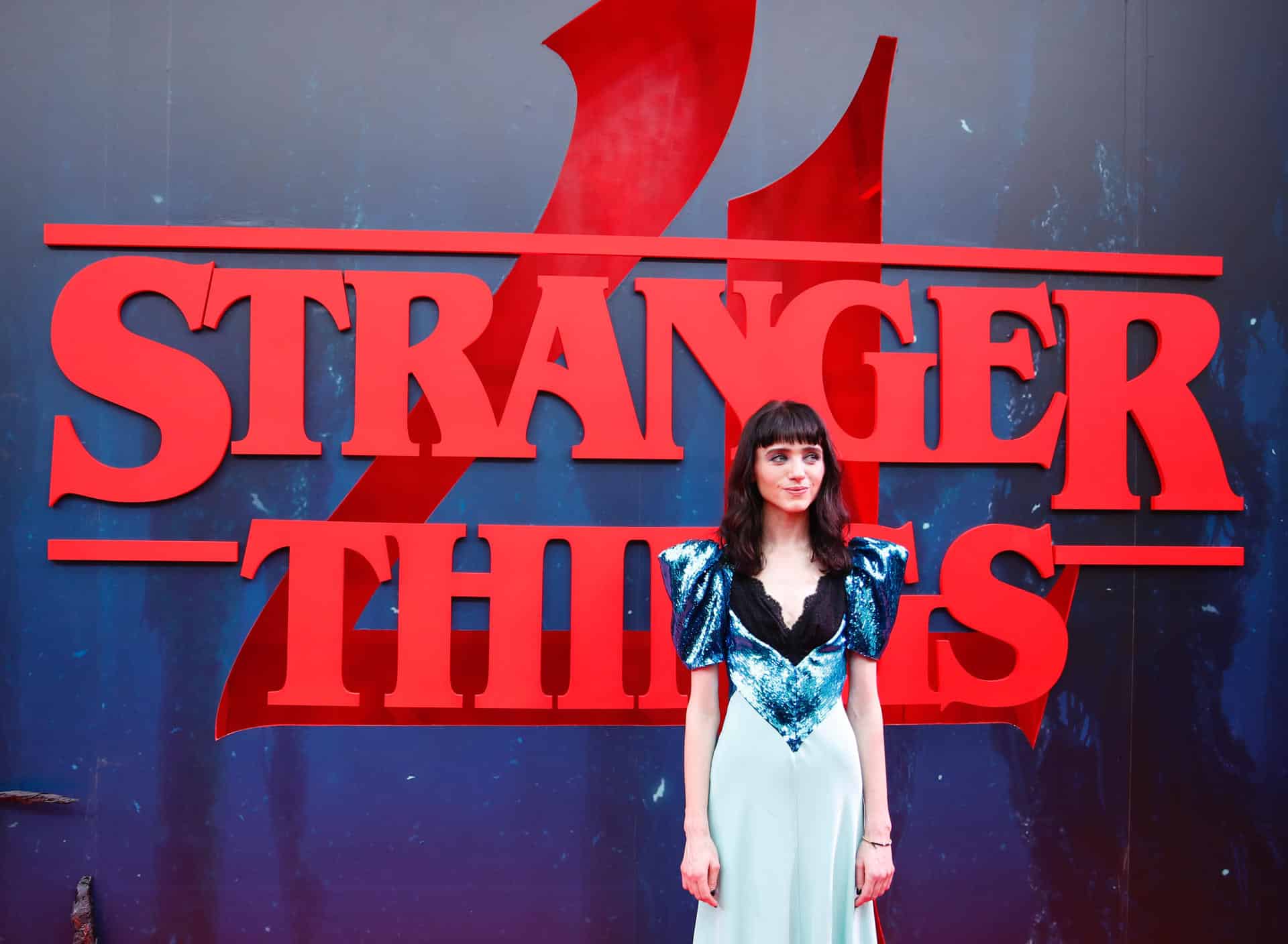 La actriz estadounidense Natalia Dyer posa en el photocall de la serie 'Stranger Things'. EFE/ Javier López