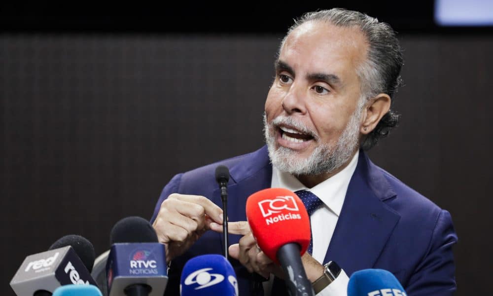 El ministro del Interior de Colombia, Armando Benedetti, en una foto de archivo. EFE/Carlos Ortega