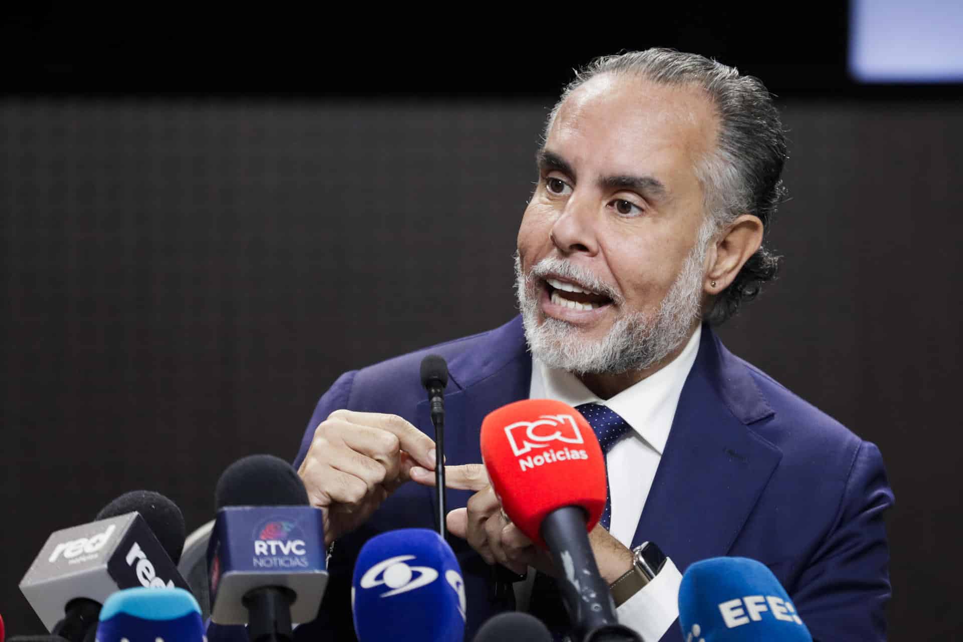 El ministro del Interior de Colombia, Armando Benedetti, en una foto de archivo. EFE/Carlos Ortega