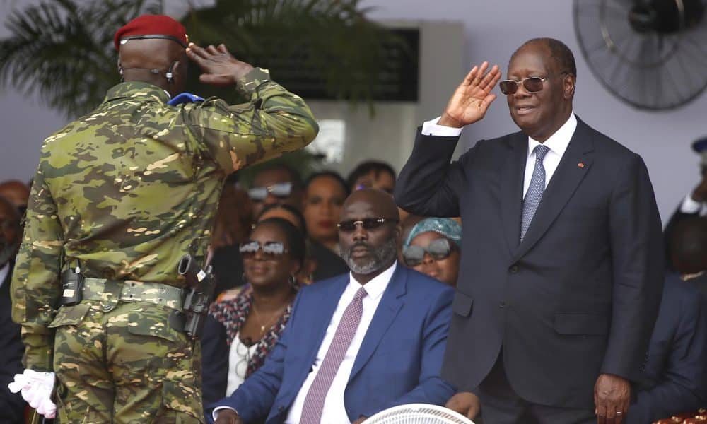 Foto archivo. Alassane Ouattara (R) (Costa de Marfil) EFE/EPA/LEGNAN KOULA