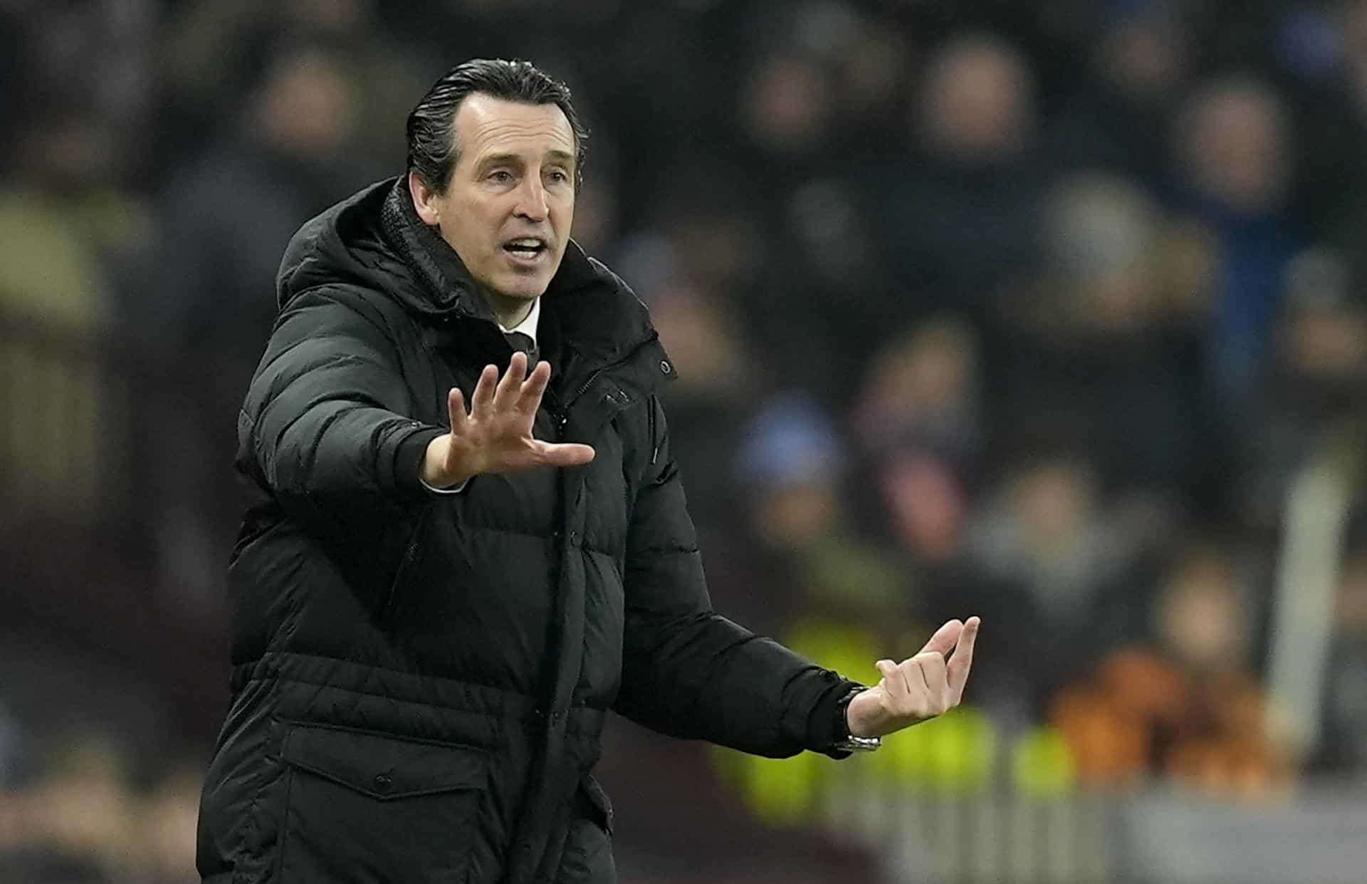 El entrenador del Aston Villa Unai Emery en Birmingham, Reino Unido, en foto de archivo de TIM KEETON /EFE/EP