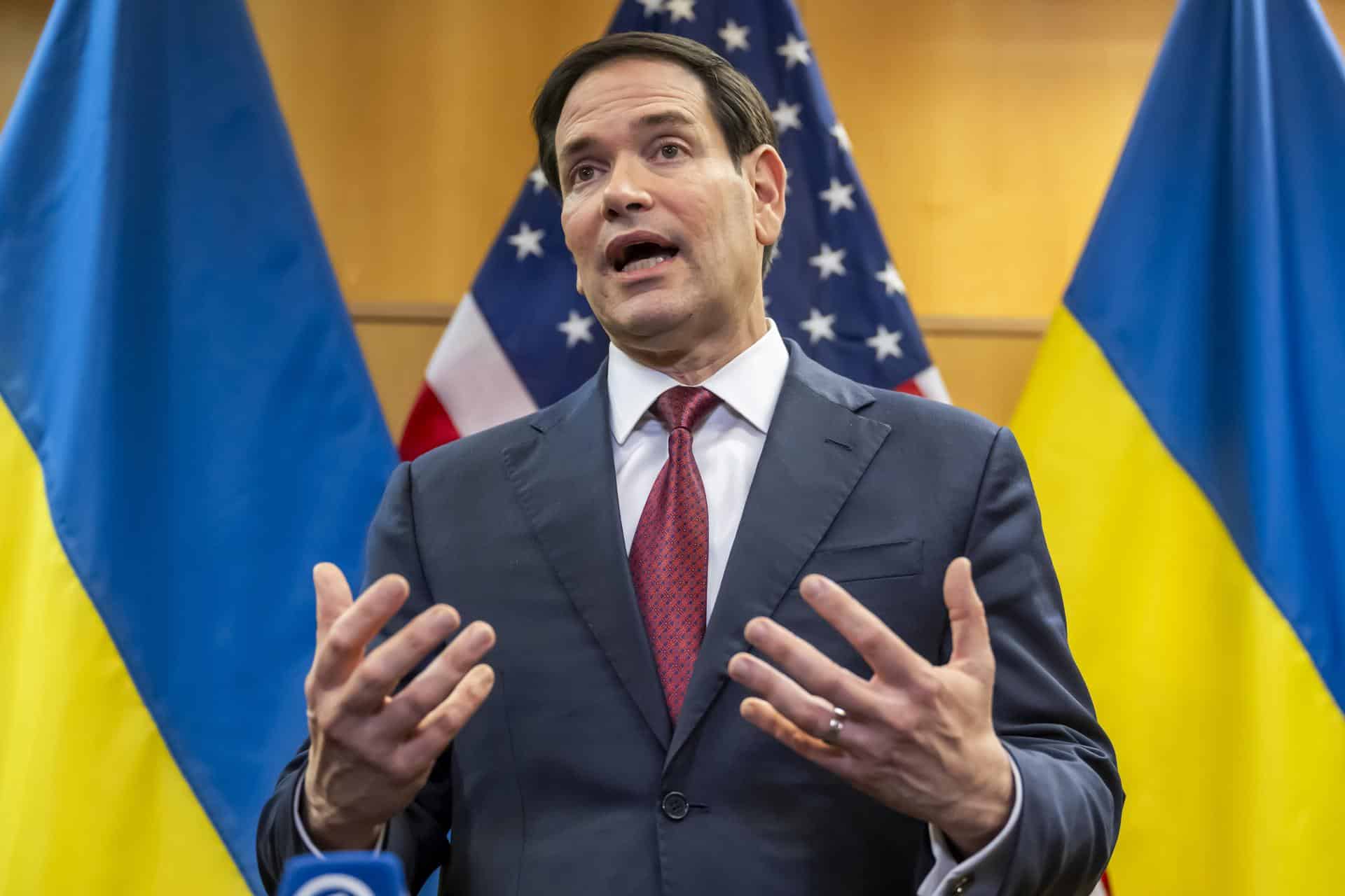 El secretario de Estado de Estados Unidos, Marco Rubio. EFE/Martial Trezzini