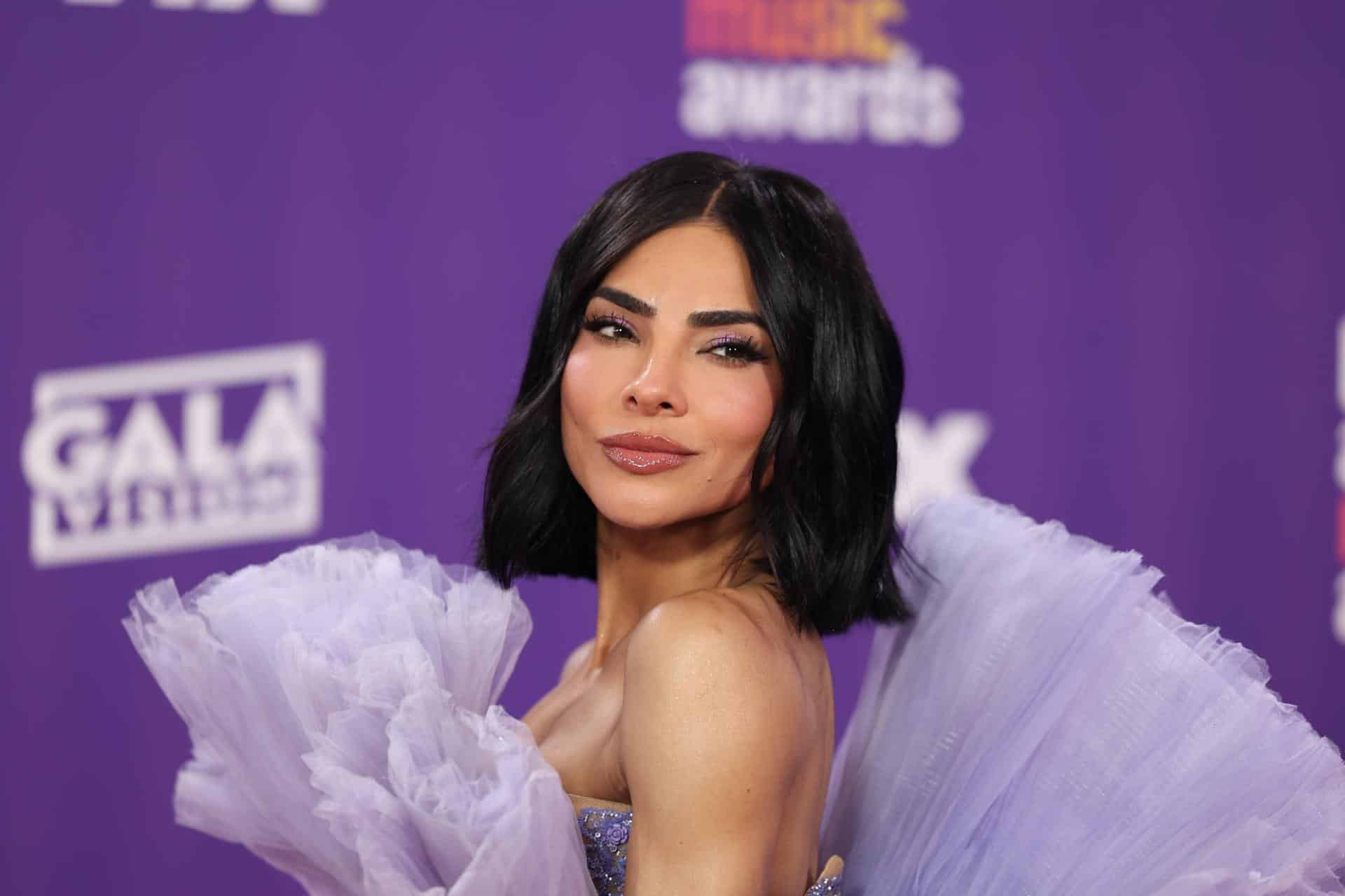 La actriz mexicana Alejandra Espinoza posa en la alfombra roja de la novena edición de los premios Latin American Music Awards en el MGM Grand Garden Arena en Las Vegas, Nevada (Estados Unidos). Imagen de archivo. EFE/Ronda Churchill