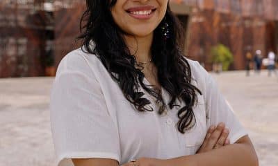 Fotografía cedida por la organización Greenpeace este domingo, que muestra a la campañista de Clima y Energía de Greenpeace México, Viridiana Lázaro, posando al termino de la COP30 celebrada en Bélem (Brasil). EFE/ Greenpeace /SOLO USO EDITORIAL/NO VENTAS/SOLO DISPONIBLE PARA ILUSTRAR LA NOTICIA QUE ACOMPAÑA (CRÉDITO OBLIGATORIO)