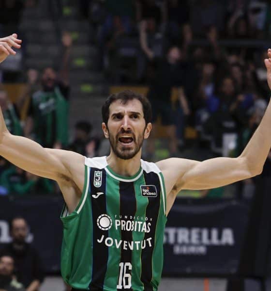 Guillem Vives, base del Joventut. EFE / Alberto Estevez.