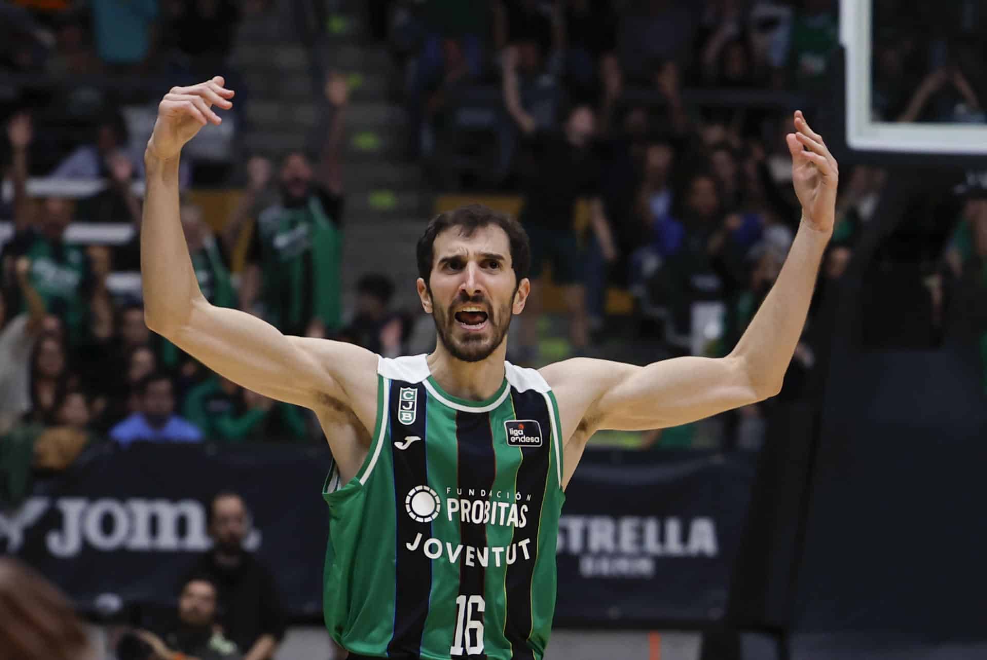 Guillem Vives, base del Joventut. EFE / Alberto Estevez.
