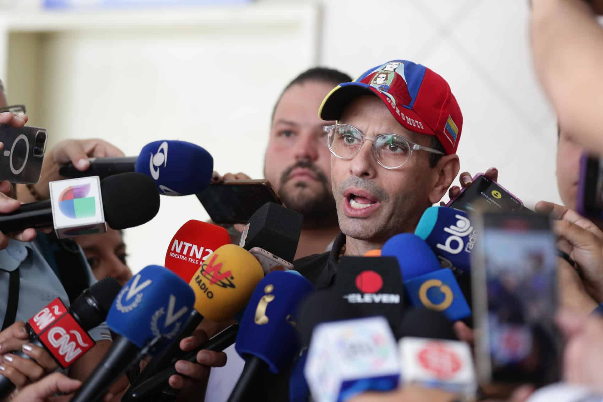 Fotografía de archivo del opositor venezolano Henrique Capriles. EFE/ Ronald Peña R