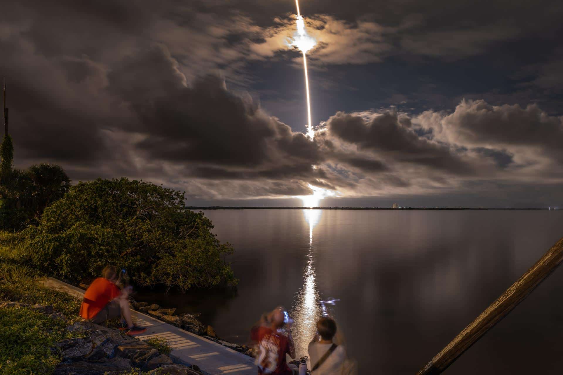 Fotografía de archivo de una misión de SpaceX Falcon 9. EFE/CRISTOBAL HERRERA-ULASHKEVICH