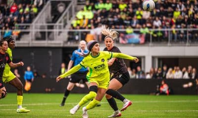 Trinity Rodman durante la semifinal de la NWSL ante Portland Thorns el pasado 15 de noviembre. EFE/Cedida por Washington Spirit/Hannah Lynn Wagner -Solo Uso Editorial No Ventas-