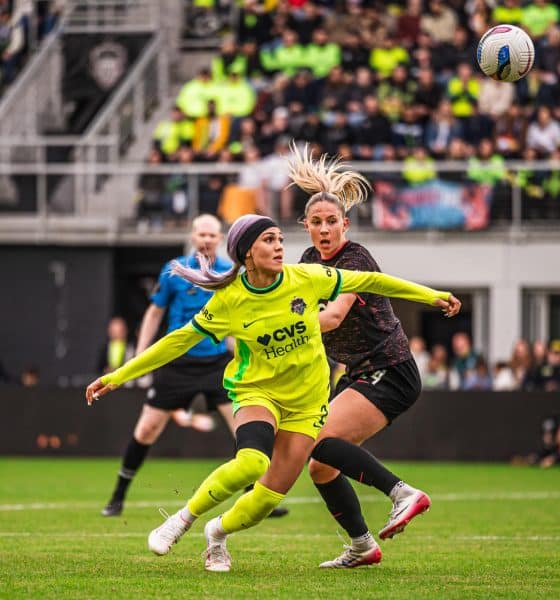 Trinity Rodman durante la semifinal de la NWSL ante Portland Thorns el pasado 15 de noviembre. EFE/Cedida por Washington Spirit/Hannah Lynn Wagner -Solo Uso Editorial No Ventas-