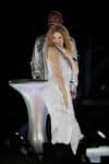 La cantante colombiana Shakira se presenta durante un concierto de su gira 'Las mujeres ya no lloran World Tour' este 1 de noviembre de 2025, en el Vive Claro Distrito Cultural en Bogotá (Colombia). EFE/ Carlos Ortega
