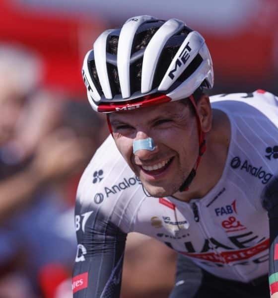 El ciclista portugués Joao Almeida (UAE Team Emirates-XRG). EFE/Javier Lizón