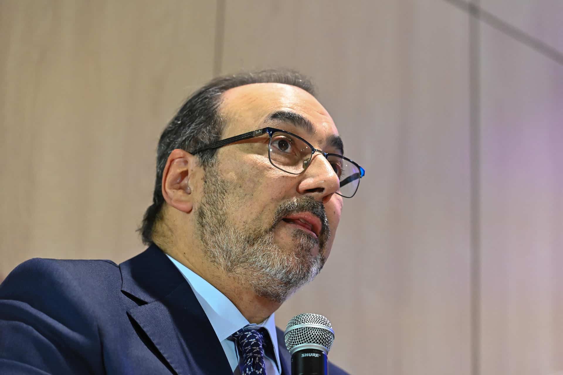 Fotografía de archivo del presidente ejecutivo del CAF-Banco de Desarrollo de América Latina y el Caribe, Sergio Díaz-Granados. EFE/ Federico Gutiérrez