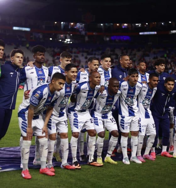 Vista de los jugadores de Pachuca. Imagen de archivo. EFE / David Martínez Pelcastre