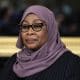 La presidenta de Tanzania, Samia Suluhu Hassan. EFE/EPA/YURI GRIPAS / POOL