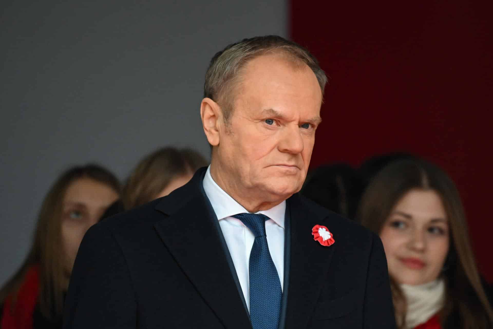 Imagen del primer ministro polaco, Donald Tusk.
EFE/EPA/Andrzej Jackowski POLAND OUT