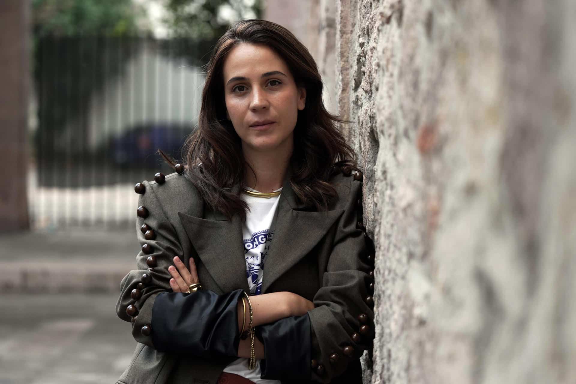 La actriz mexicana Cassandra Ciangherotti, posa durante una entrevista con EFE este miércoles, en Morelia (México). EFE/Iván Villanueva