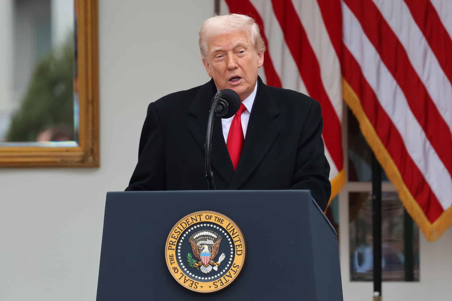 El presidente de Estados Unidos, Donald Trump. EFE/Octavio Guzmán