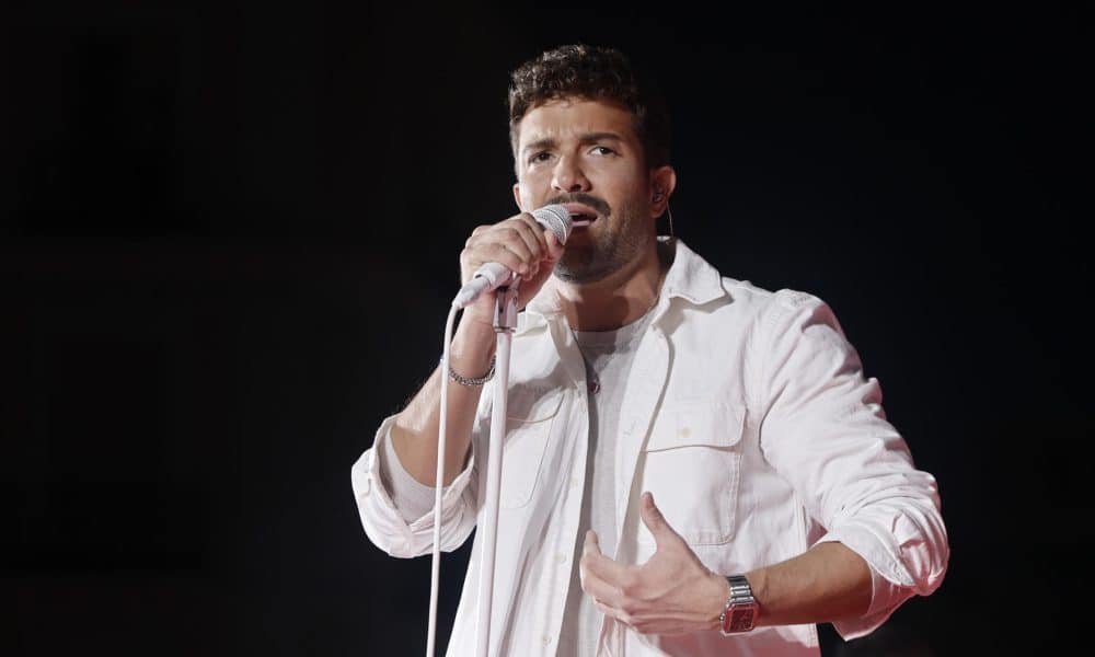 Imagen de archivo del músico y cantante Pablo Alborán durante el concierto en Madrid presentando su último trabajo ´Km 0´. EFE / Sergio Pérez.