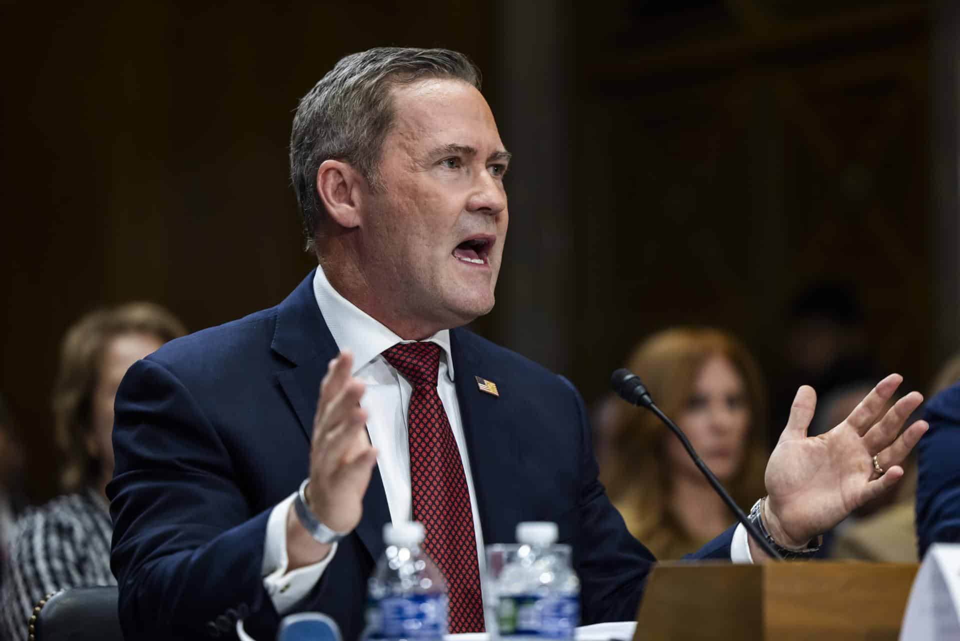 Fotografía del embajador de Estados Unidos ante la ONU, Mike Waltz. EFE/Jim Lo Scalzo
