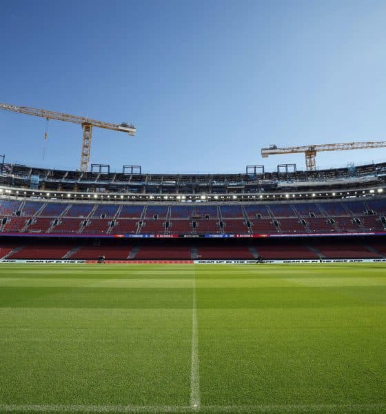 Imagen de archivo del estado del Spotify Camp Nou. EFE/Alberto Estévez