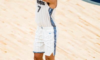 Santi Aldama, jugador español de Memphis Grizzlies. EFE/ Matthew A. Smith