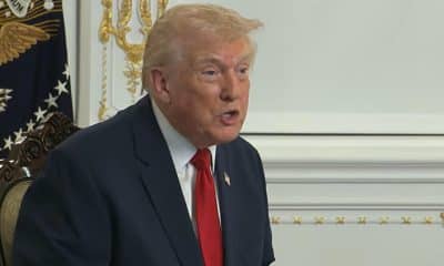 Captura de video tomado de una transmisión de la Casa Blanca del presidente de Estados Unidos, Donald Trump, durante una declaración este jueves, desde Palm Beach (FL, EE.UU.). EFE/ Casa Blanca /SOLO USO EDITORIAL/ SOLO DISPONIBLE PARA ILUSTRAR LA NOTICIA QUE ACOMPAÑA (CRÉDITO OBLIGATORIO)