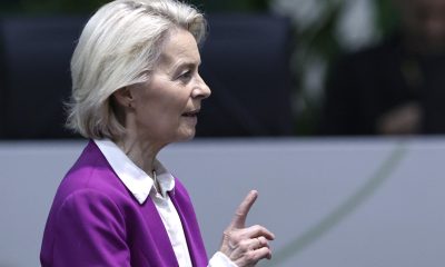 La presidenta de la Comisión Europea, Ursula von der Leyen. EFE/ André Coelho