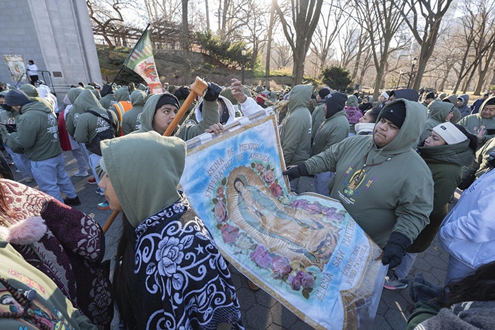 “Virgen de Guadalupe, para las redadas de ICE”