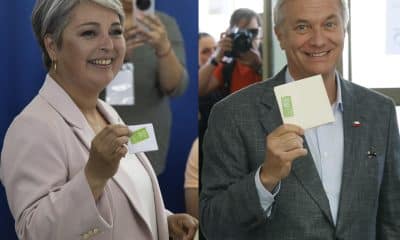 Combo de fotografías de los candidatos a la Presidencia de Chile Jeannette Jara y José Antonio Kast. EFE/ Elvis González/ Ailen Diaz