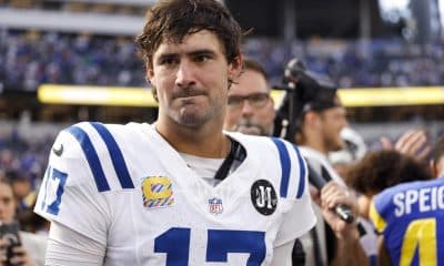 El mariscal de campo de los Indianapolis Colts, Daniel Jones, en una imagen de archivo.. EFE/EPA/CAROLINE BREHMAN