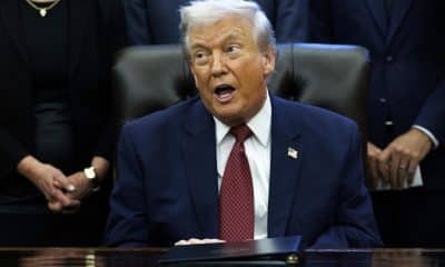 Fotografía del 3 de diciembre de 2025 del presidente de EE.UU., President Donald Trump. EFE/WILL OLIVER / POOL