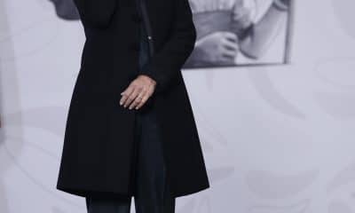 La presidenta de México, Claudia Sheinbaum, habla este martes durante una rueda de prensa en Palacio Nacional de la Ciudad de México (México). EFE/Sáshenka Gutiérrez