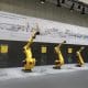Imagen de archivo que muestra robots industriales de Fanuc en la Feria Industrial de Hannover (Hannover Messe), Alemania, el 31 de marzo de 2019. EFE/EPA/FOCKE STRANGMANN