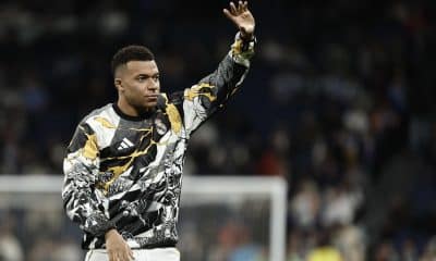 El delantero del Real Madrid Kylian Mbappé u. EFE/Sergio Pérez