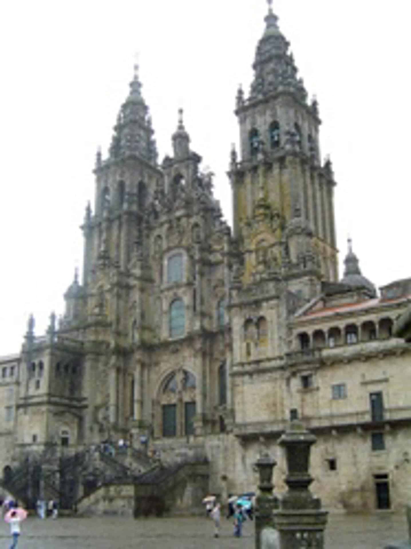 Fachada de la Plaza del Obradoiro en Santiago de Compostela. EFE/Archivo Gráfico/Paloma Puente