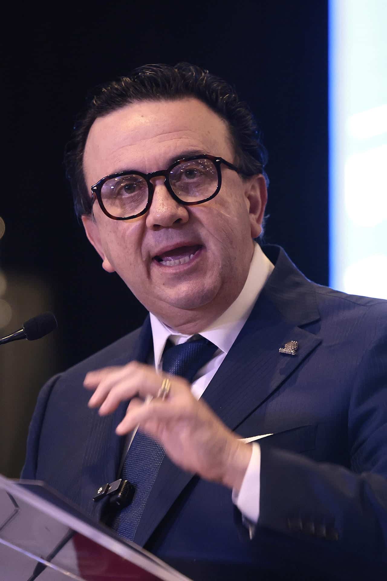 El presidente de la Confederación Patronal Mexicana (Coparmex), Juan José Sierra Álvarez. Imagen de archivo. EFE/ José Méndez