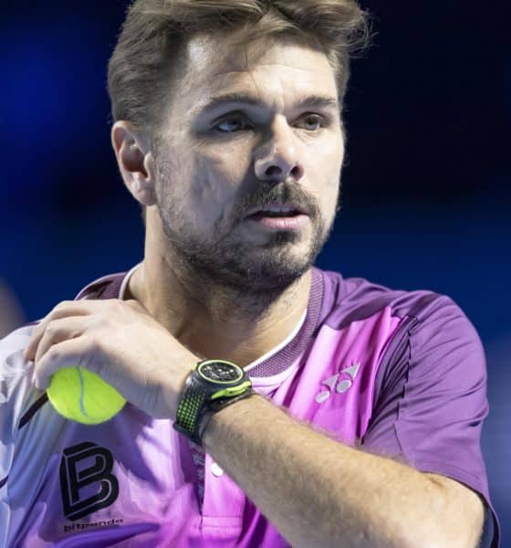 Foto de archivo de GEORGIOS KEFALAS en la que aparece El suizo Stan Wawrinka.