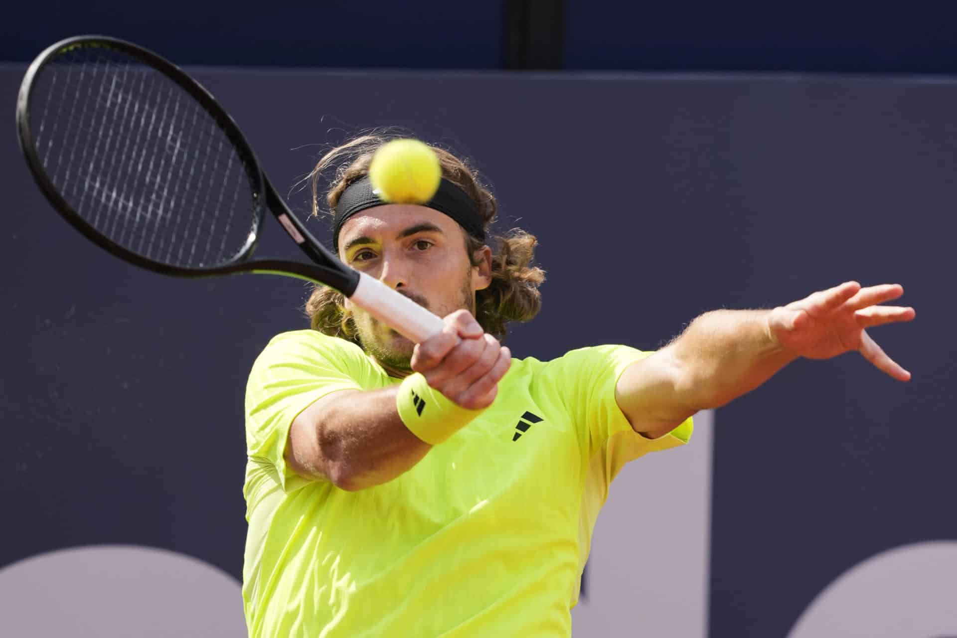 Foto de archivo de Alejandro García del tenista griego Stefanos Tstsipas.