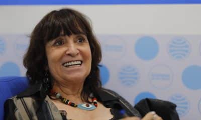 La escritora y periodista española Rosa Montero, habla durante una entrevista con EFE este miércoles (ayer), en el marco de la 39 edición de la Feria Internacional del Libro de Guadalajara (FIL), Jalisco (México). EFE/Francisco Guasco