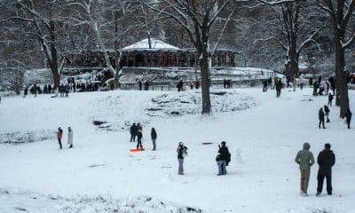 Clima invernal en Central Park, Nueva York, EE.UU., el 27 de diciembre de 2025. EFE/EPA/Olga Fedorova