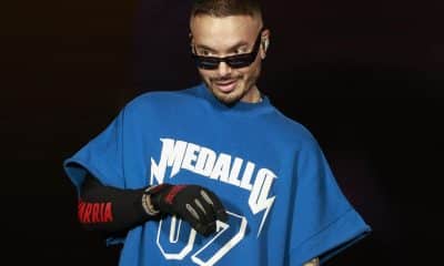 Fotografía de archivo donde aparece el cantante colombiano J Balvin. EFE/ Sebastião Moreira